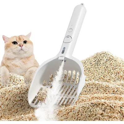 MCBOSON Dampf-Katzenstreuschaufel