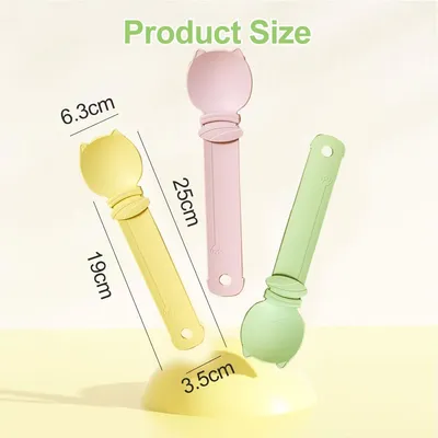 MCBOSON Cuillère à Friandises Pour Chat