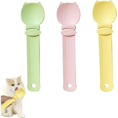 MCBOSON Katzenleckerli-Löffel
