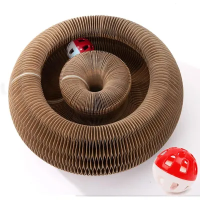 MCBOSON Griffoir pour chat en carton ondulé MCBOSON Griffoir pour chat en carton ondulé