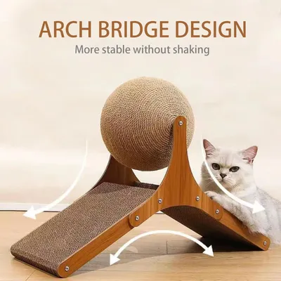 Jouet interactif de grattage pour chat MCBOOSN