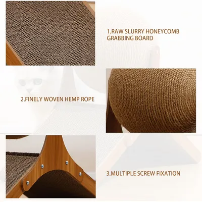 Jouet interactif de grattage pour chat MCBOOSN