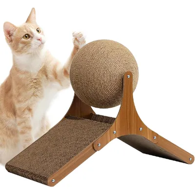 Jouet interactif de grattage pour chat MCBOOSN