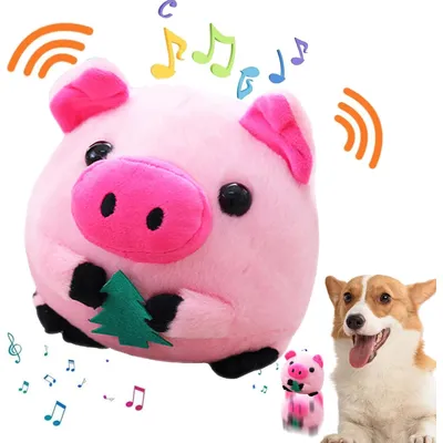 Jouet peluche interactif pour chien