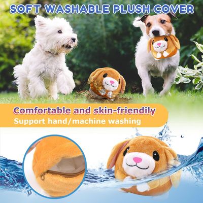 Jouet peluche interactif pour chien