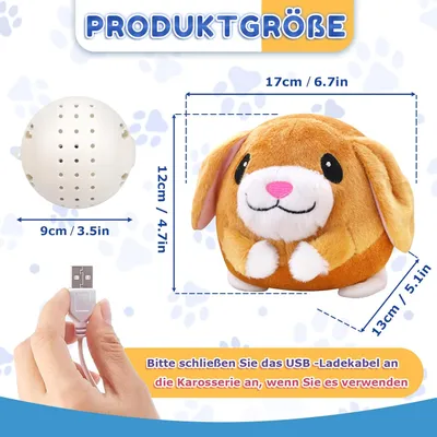 Jouet peluche interactif pour chien