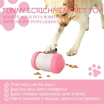 MCBOSON Distributeur de friandises Jouet pour chien et chat