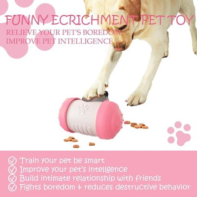 MCBOSON Leckerli-Spender-Spielzeug für Hunde und Katzen