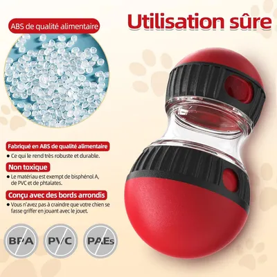 MCBOSON Jouet pour chien - Slow Feeder pour chien