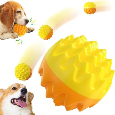 MCBOSON 2-teiliges Quietschball-Spielzeug für Hunde MCBOSON 2-teiliges Quietschball-Spielzeug für Hunde