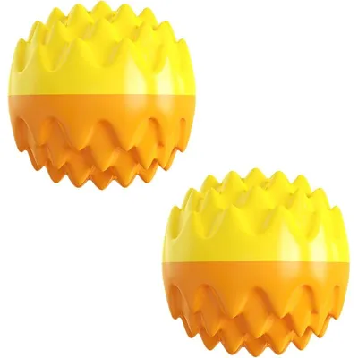 MCBOSON 2-teiliges Quietschball-Spielzeug für Hunde MCBOSON 2-teiliges Quietschball-Spielzeug für Hunde