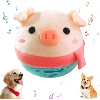 Jouet peluche interactif pour chien