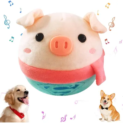 Jouet peluche interactif pour chien