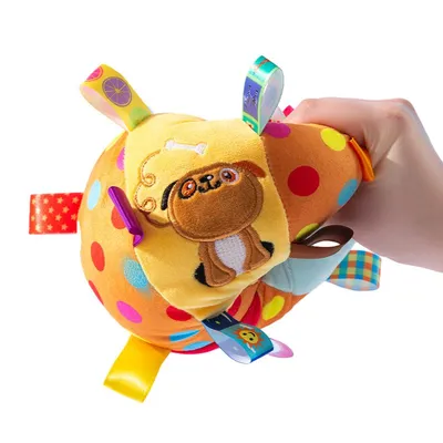 Plüschball mit Glöckchen, lustiges Kauspielzeug Plüschball mit Glöckchen, lustiges Kauspielzeug