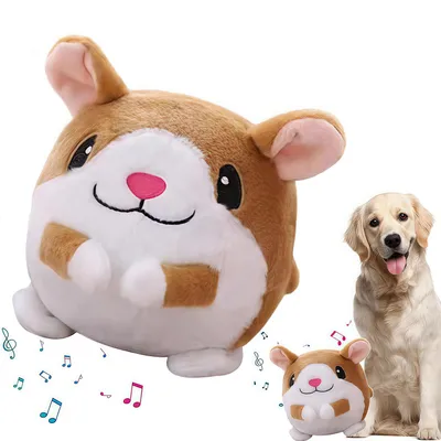 Jouet peluche interactif pour chien