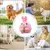 MCBOSON Jouet peluche interactif pour chien