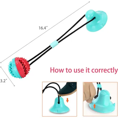 Jouet à MâCher Ventouse Chien MCBOOSN