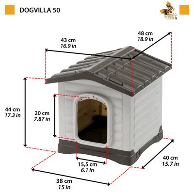 Niche pour Chien  Chenil Chiots Animaux de Compagnie Multi-taille