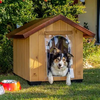 Ferplast Niche pour chiens en bois FSC - 6 tailles DOMUS