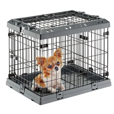 Caisse pour Chiens  Cage Chiots Animaux de Compagnie Multi-taille