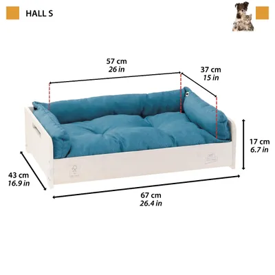 Ferplast Ferplast Hall Hunde- und Katzenbett,kleine Größe, HALL