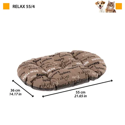 Ferplast Coussin en coton avec rembourrage doux. Diverses RELAX C