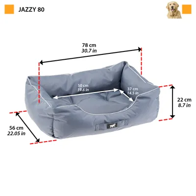Ferplast Divan doux en tissu technique pour chiens. JAZZY