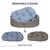 Ferplast Ferplast Lit d'intérieur pour chien et chat, en DANDY COLOURS