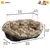 Ferplast Corbeille en plastique pour chiens et chats avec SOFA' Ferplast Corbeille en plastique pour chiens et chats avec SOFA'