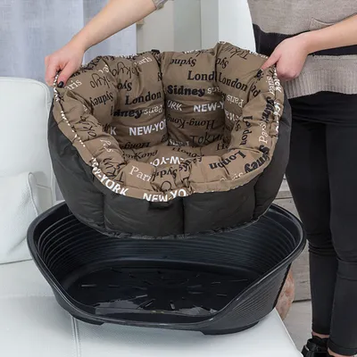 Ferplast Corbeille en plastique pour chiens et chats avec SOFA' Ferplast Corbeille en plastique pour chiens et chats avec SOFA'