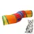 MCBOSON Tunnel arc-en-ciel pour chat