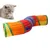 MCBOSON Tunnel arc-en-ciel pour chat