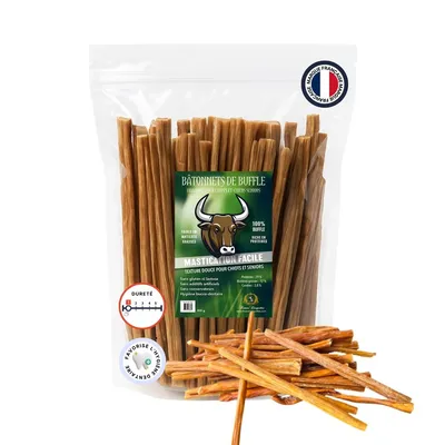 France croquettes Bâtonnets de buffle - Riche en protéines France croquettes Bâtonnets de buffle - Riche en protéines