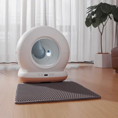 AstroPet Bac à litière intelligent et autonettoyant Neptune Series