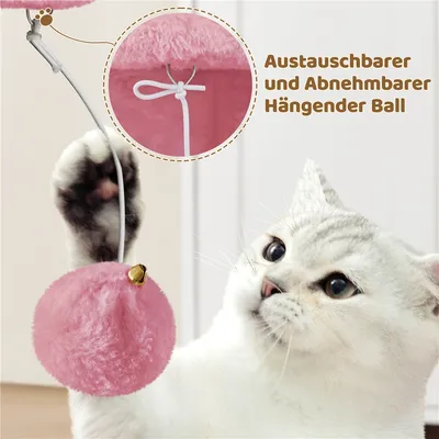Kratzbaum Klein 60cm Katzenbaum stabil Kletterbaum mit großem Kratzbaum Klein 60cm Katzenbaum stabil Kletterbaum mit großem