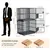 Cage Chien Transparent caisse pour Animaux