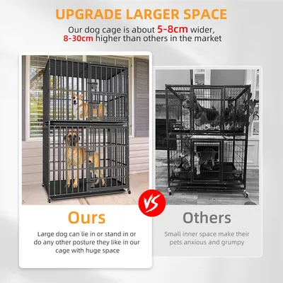 Cage Chien Transparent caisse pour Animaux