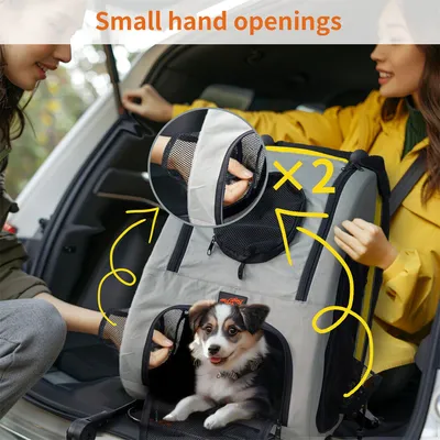 Poussette Pliable Chariot Pliant pour chien et chat Animal de Compagnie