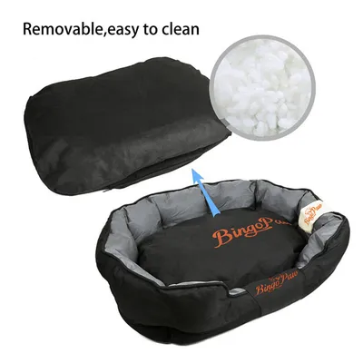 BINGOPAW Coussin pour chien Matelas à mémoire de forme Panier pour chien BINGOPAW Coussin pour chien Matelas à mémoire de forme Panier pour chien