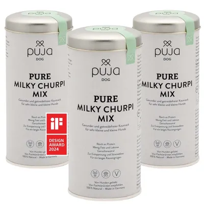 PUJA Churpi mélange de fromage à mâcher sans céréales pour petits chiens