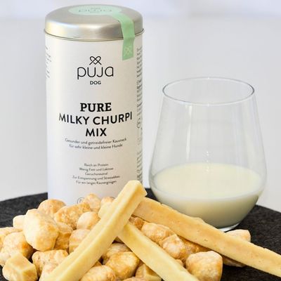 PUJA Churpi mélange de fromage à mâcher sans céréales pour petits chiens