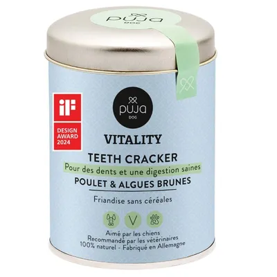PUJA Vitality Teeth friandises pour chiens pour des dents saines