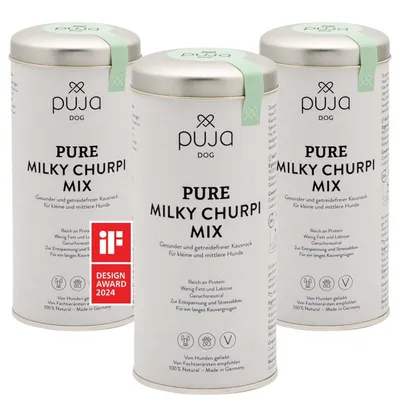 PUJA Churpi mélange de fromage à mâcher sans céréales pour chiens moyens PUJA Churpi mélange de fromage à mâcher sans céréales pour chiens moyens