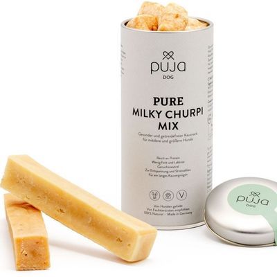 PUJA Churpi mélange de fromage à mâcher sans céréales pour chiens grande
