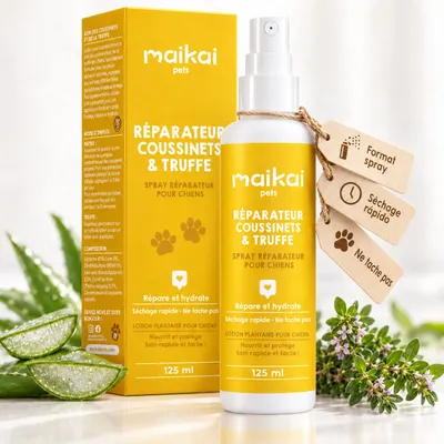 MAIKAI Baume Coussinet Chien en Spray - Protection Coussinet MAIKAI Baume Coussinet Chien en Spray - Protection Coussinet