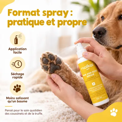 MAIKAI Baume Coussinet Chien en Spray - Protection Coussinet MAIKAI Baume Coussinet Chien en Spray - Protection Coussinet