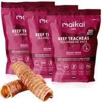 MAIKAI Trachées de Bœuf Séchées Lot 3x2 units - Friandises 100% Naturelles