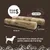 MAIKAI Bâton à Mâcher en Bois de Café - Jouet Naturel pour Chien