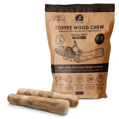 MAIKAI Bâton à Mâcher en Bois de Café - Jouet Naturel pour Chien MAIKAI Bâton à Mâcher en Bois de Café - Jouet Naturel pour Chien