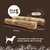 MAIKAI Bâton à Mâcher en Bois de Café - Jouet Naturel pour Chien
